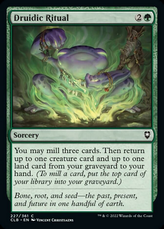 Druidic Ritual [Commander Legends: Battle for Baldur's Gate] | Impulse Games and Hobbies