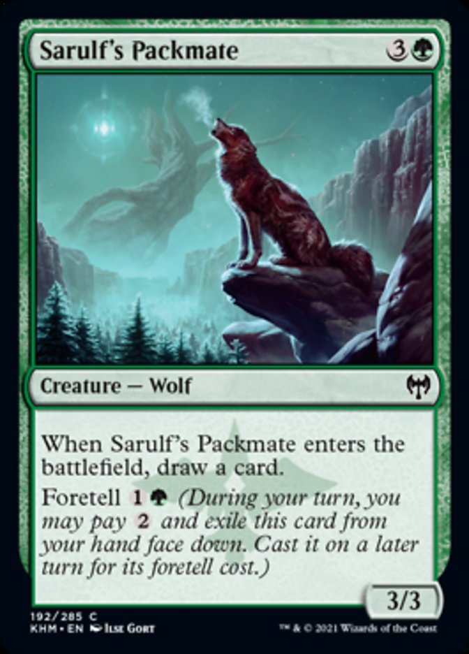 Sarulf's Packmate [Kaldheim] | Impulse Games and Hobbies