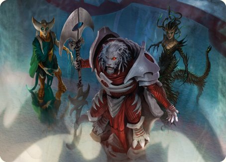 Norn's Decree Art Card [Phyrexia: All Will Be One Art Series] | Impulse Games and Hobbies