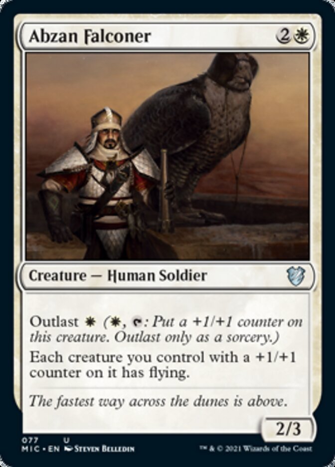 Abzan Falconer [Innistrad: Midnight Hunt Commander] | Impulse Games and Hobbies