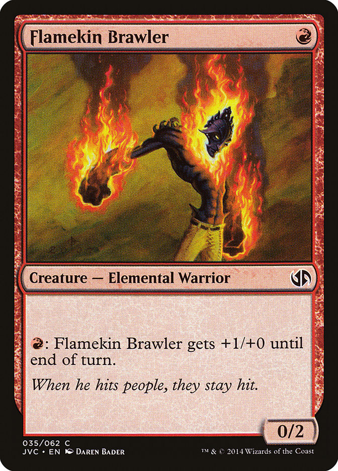 Flamekin Brawler [Duel Decks Anthology] | Impulse Games and Hobbies