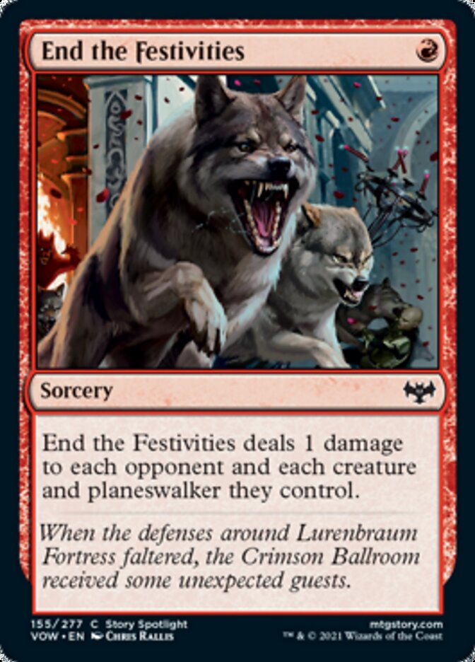 End the Festivities [Innistrad: Crimson Vow] | Impulse Games and Hobbies