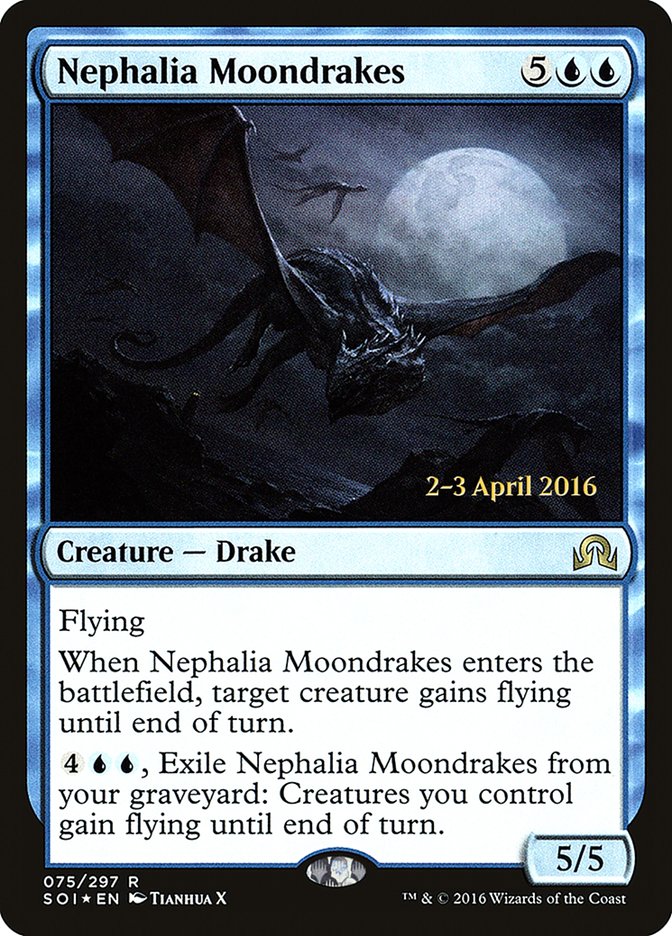 Nephalia Moondrakes [Shadows over Innistrad Prerelease Promos] | Impulse Games and Hobbies