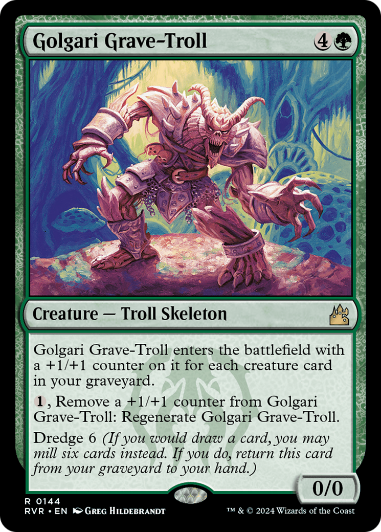 Golgari Grave-Troll [Ravnica Remastered] | Impulse Games and Hobbies