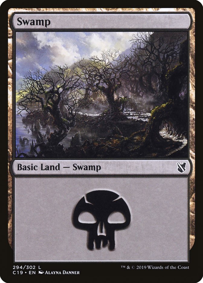 Swamp (294) [Commander 2019] | Impulse Games and Hobbies