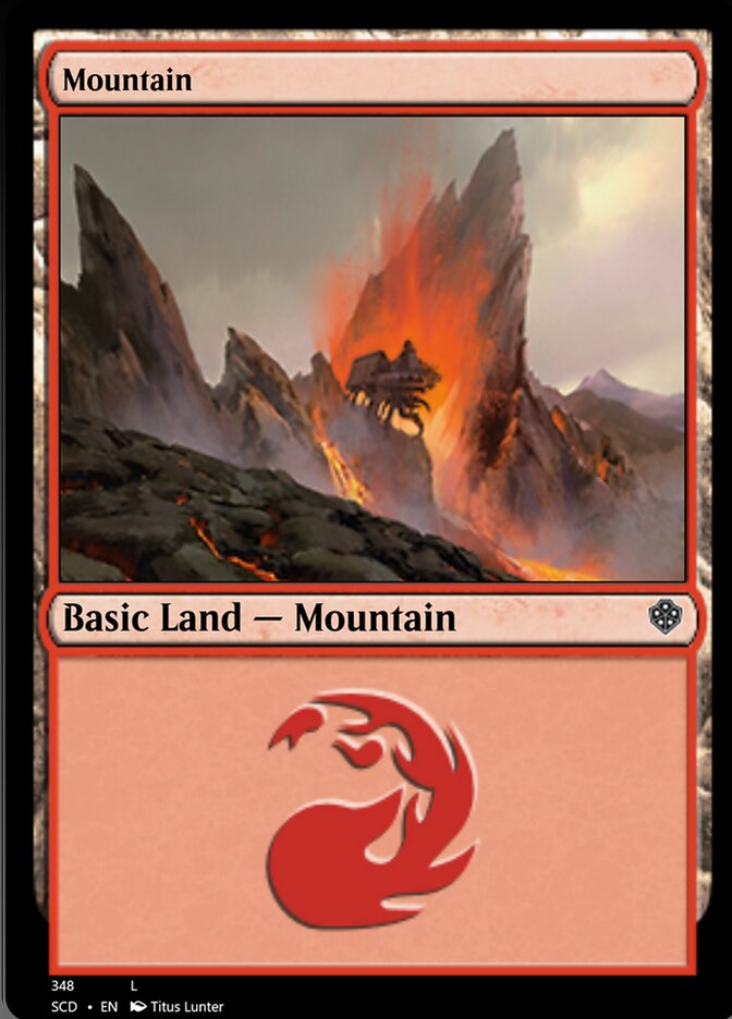 Mountain (348) [Starter Commander Decks] | Impulse Games and Hobbies