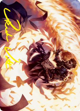 Revel in Silence Art Card (Gold-Stamped Signature) [Strixhaven: School of Mages Art Series] | Impulse Games and Hobbies