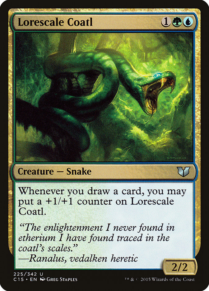 Lorescale Coatl [Commander 2015] | Impulse Games and Hobbies