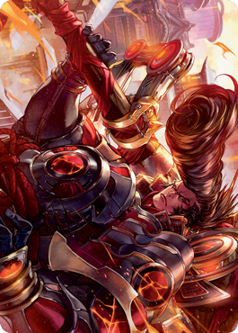 Upriser Renegade Art Card [Kamigawa: Neon Dynasty Art Series] | Impulse Games and Hobbies