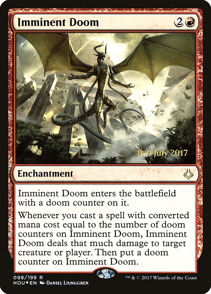 Imminent Doom [Hour of Devastation Prerelease Promos] | Impulse Games and Hobbies