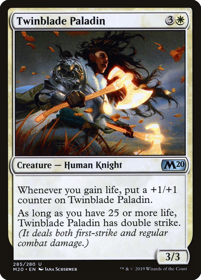 Twinblade Paladin [Core Set 2020] | Impulse Games and Hobbies