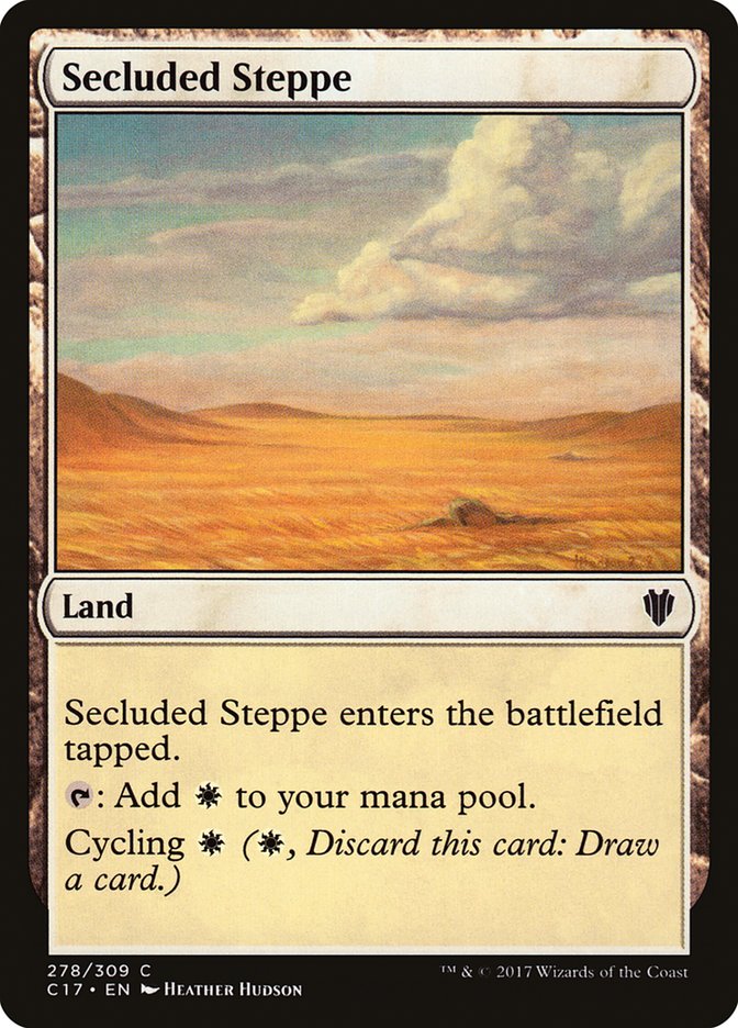 Secluded Steppe [Commander 2017] | Impulse Games and Hobbies