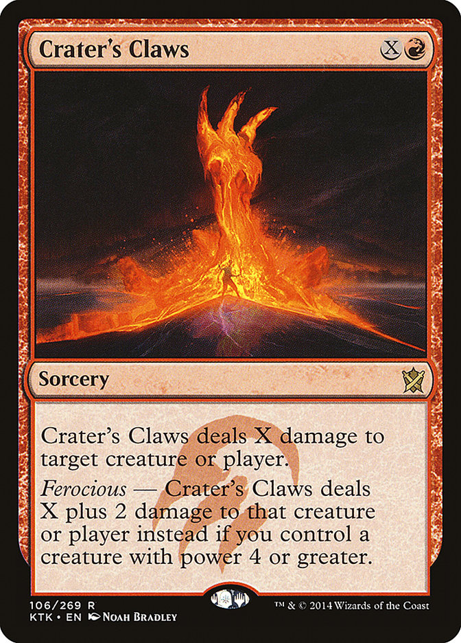 Crater's Claws [Khans of Tarkir] | Impulse Games and Hobbies