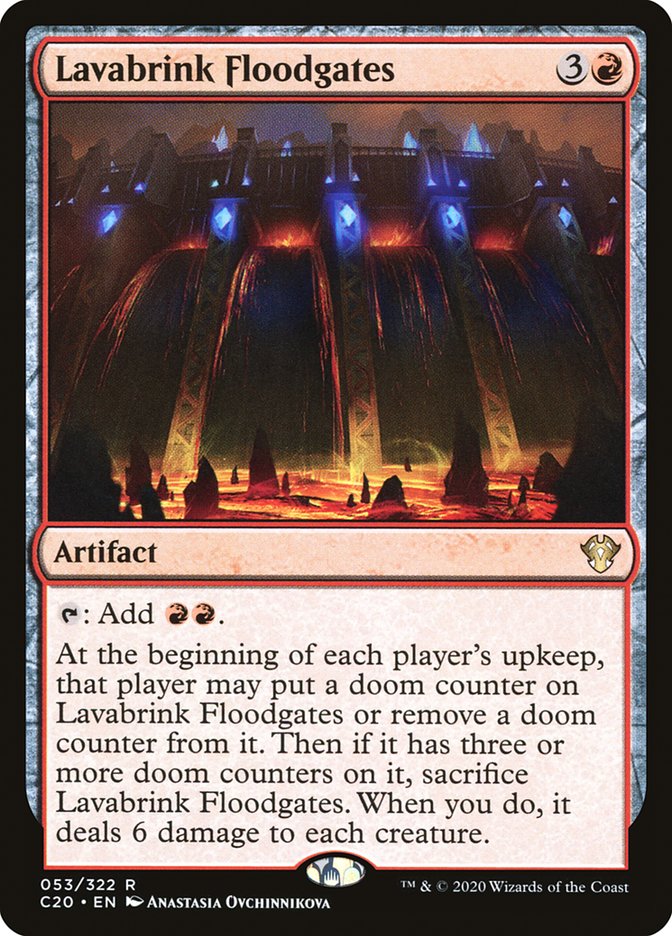 Lavabrink Floodgates [Commander 2020] | Impulse Games and Hobbies
