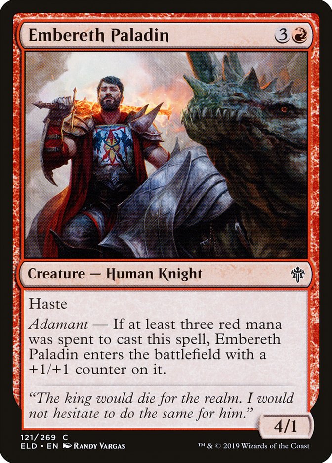 Embereth Paladin [Throne of Eldraine] | Impulse Games and Hobbies