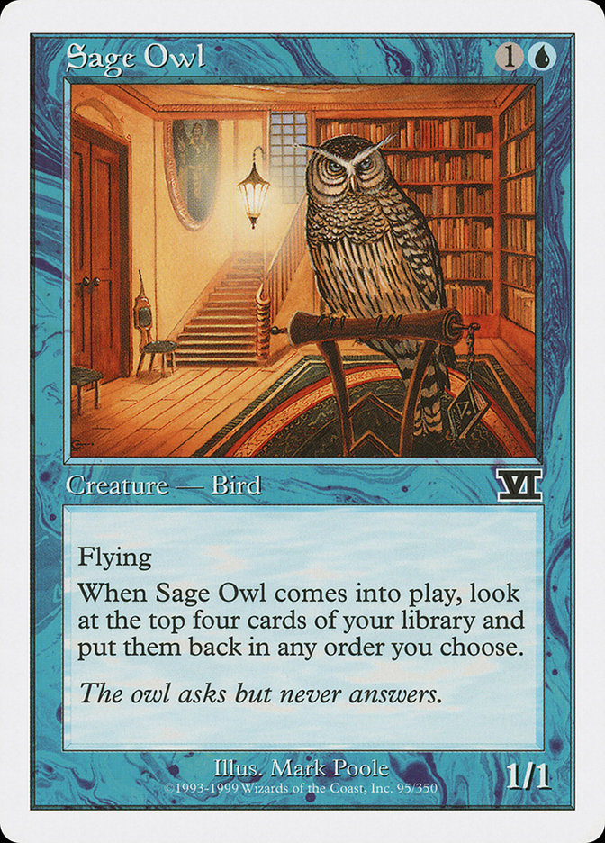 Sage Owl [Classic Sixth Edition] | Impulse Games and Hobbies