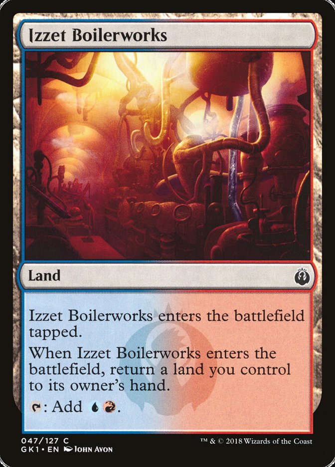 Izzet Boilerworks [Guilds of Ravnica Guild Kit] | Impulse Games and Hobbies