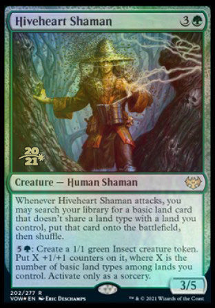 Hiveheart Shaman [Innistrad: Crimson Vow Prerelease Promos] | Impulse Games and Hobbies