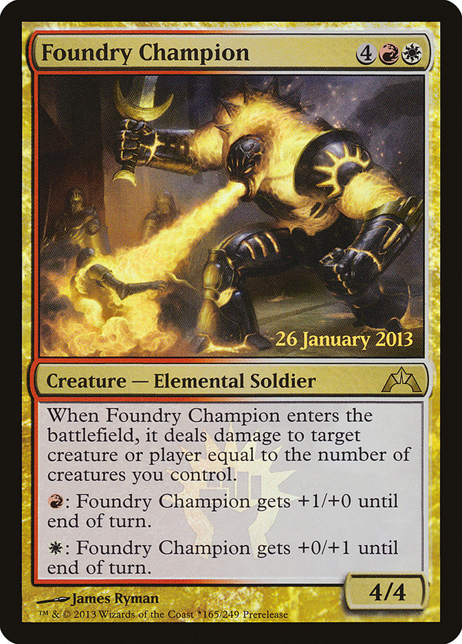 Foundry Champion [Gatecrash Prerelease Promos] | Impulse Games and Hobbies