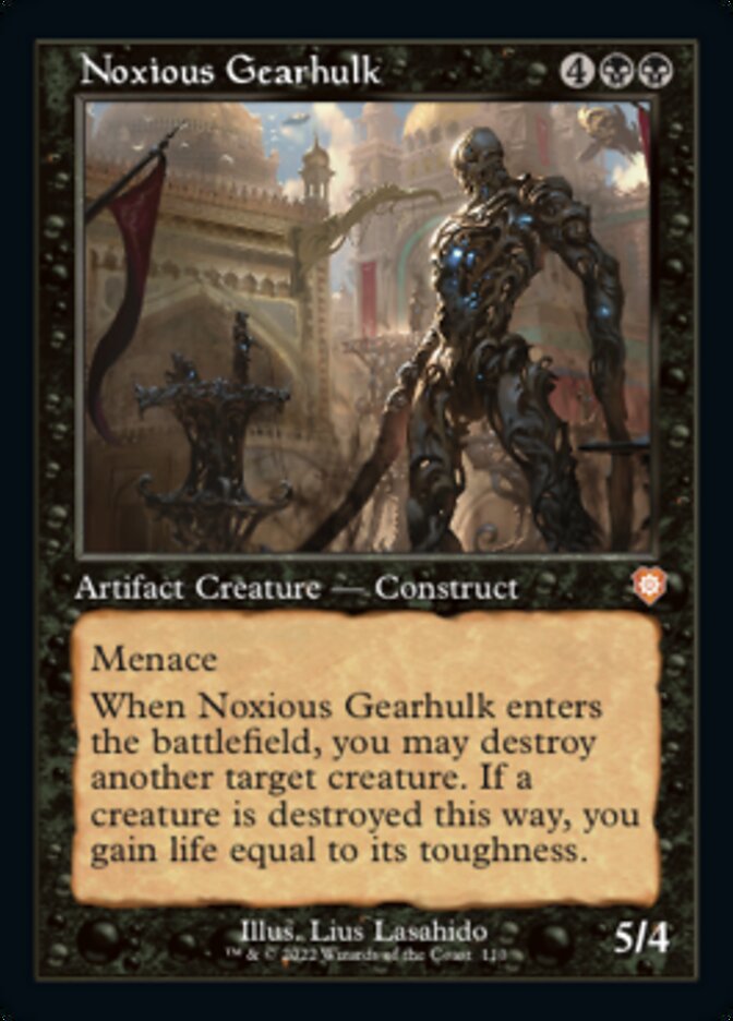 Noxious Gearhulk (Retro) [The Brothers' War Commander] | Impulse Games and Hobbies