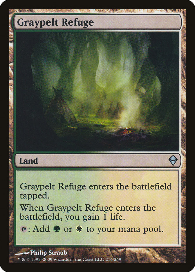 Graypelt Refuge [Zendikar] | Impulse Games and Hobbies