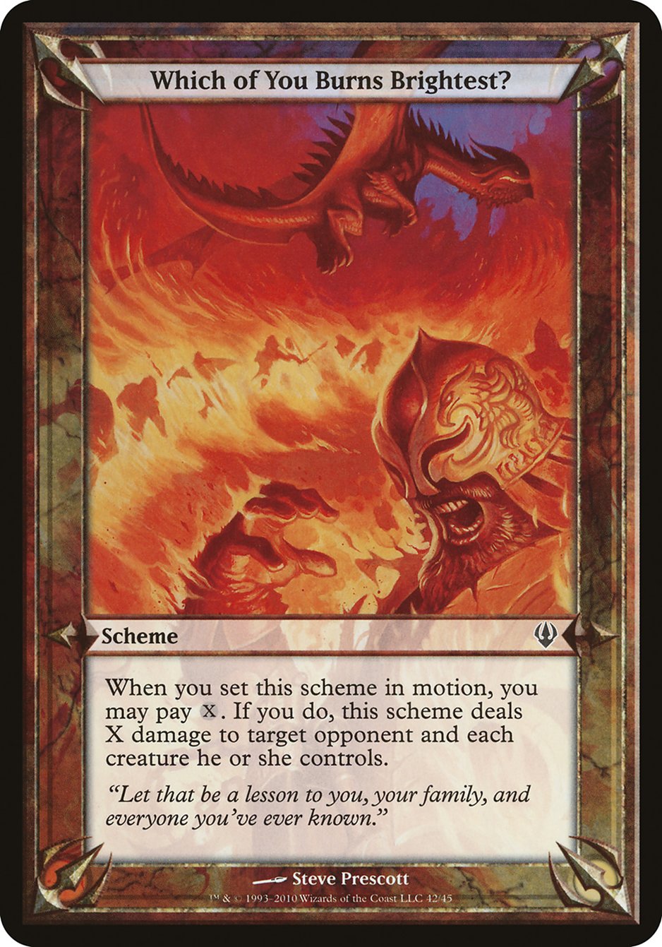 Which of You Burns Brightest? (Schemes) [Archenemy Schemes] | Impulse Games and Hobbies