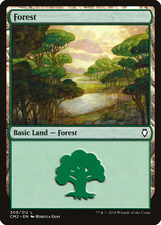 Forest (309) [Commander Anthology Volume II] | Impulse Games and Hobbies