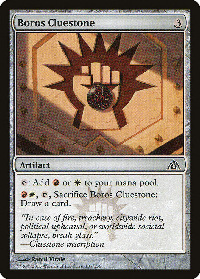 Boros Cluestone [Dragon's Maze] | Impulse Games and Hobbies