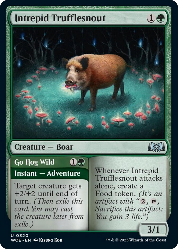 Intrepid Trufflesnout // Go Hog Wild [Wilds of Eldraine] | Impulse Games and Hobbies