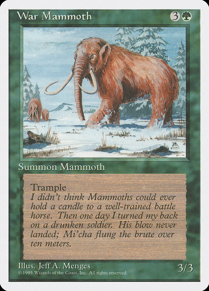 War Mammoth [Fourth Edition] | Impulse Games and Hobbies