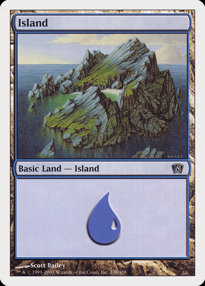 Island (338) [Eighth Edition] | Impulse Games and Hobbies