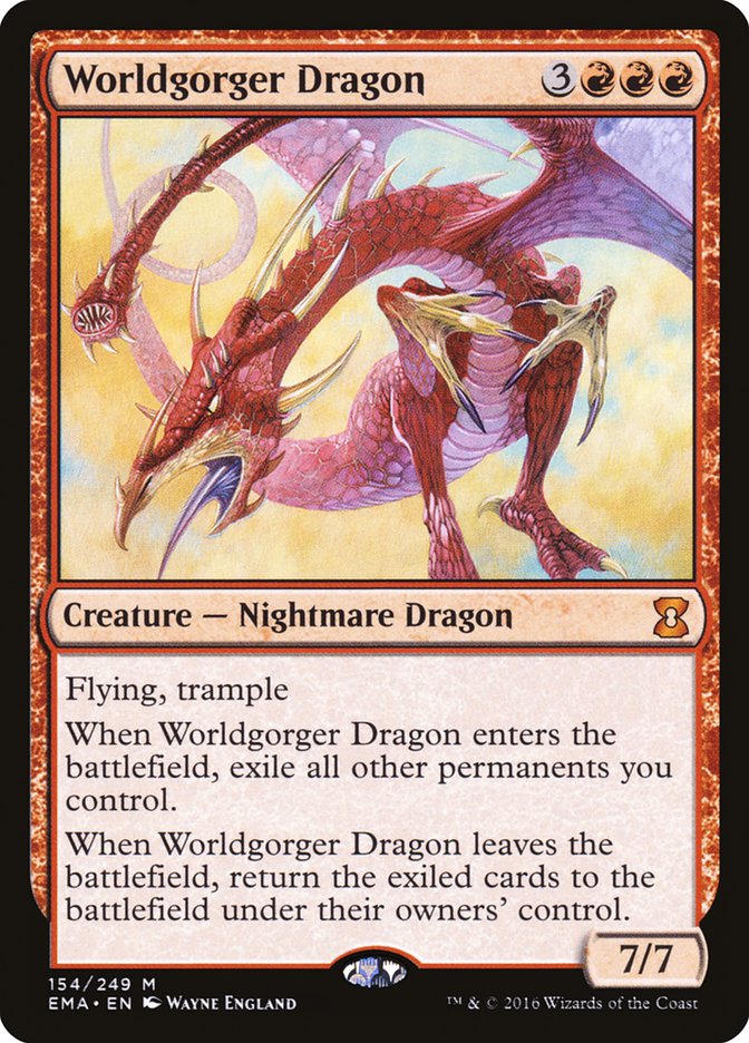 Worldgorger Dragon [Eternal Masters] | Impulse Games and Hobbies