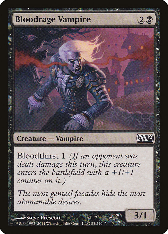 Bloodrage Vampire [Magic 2012] | Impulse Games and Hobbies