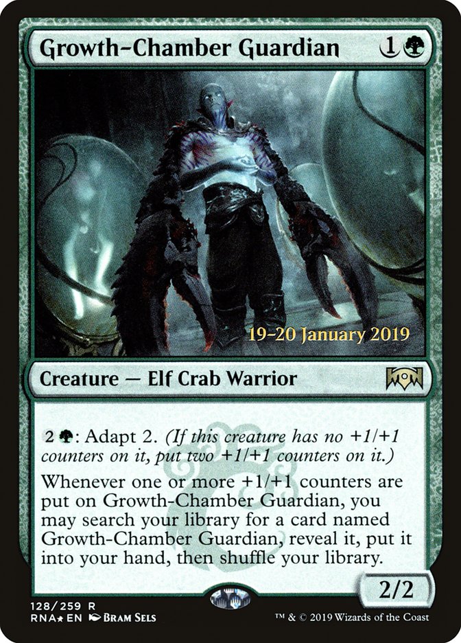 Growth-Chamber Guardian [Ravnica Allegiance Prerelease Promos] | Impulse Games and Hobbies