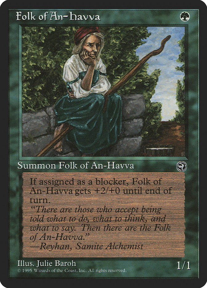 Folk of An-Havva (Reyhan Flavor Text) [Homelands] | Impulse Games and Hobbies