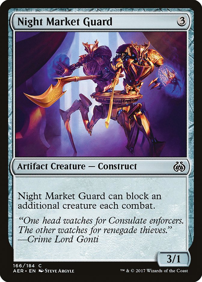 Night Market Guard [Aether Revolt] | Impulse Games and Hobbies