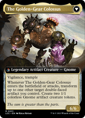 Tetzin, Gnome Champion // The Golden-Gear Colossus (Extended Art) [The Lost Caverns of Ixalan Commander] | Impulse Games and Hobbies