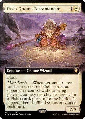 Deep Gnome Terramancer (Extended Art) [Commander Legends: Battle for Baldur's Gate] | Impulse Games and Hobbies