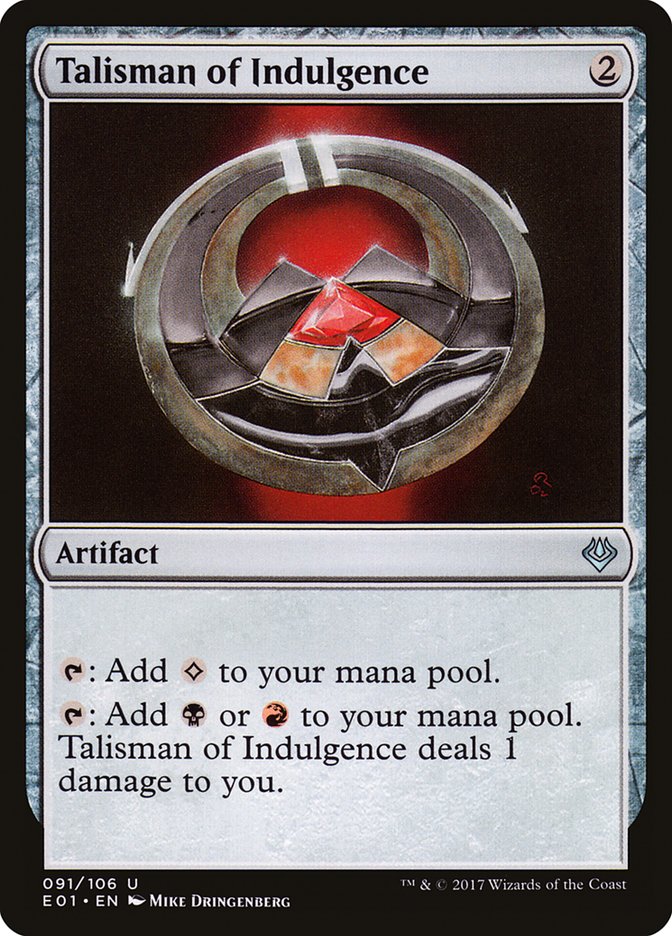 Talisman of Indulgence [Archenemy: Nicol Bolas] | Impulse Games and Hobbies