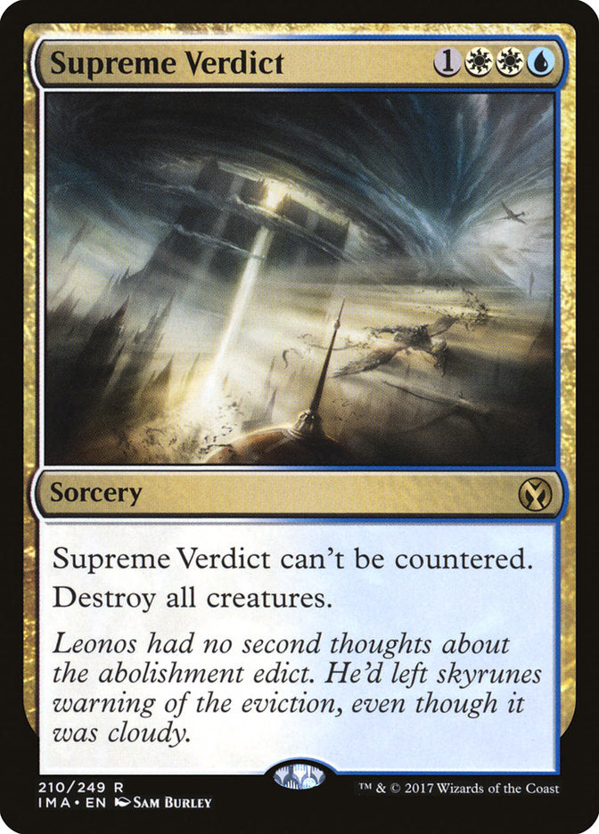 Supreme Verdict [Iconic Masters] | Impulse Games and Hobbies