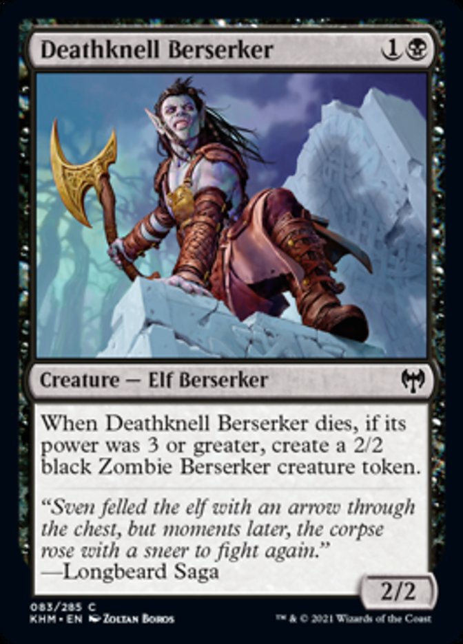Deathknell Berserker [Kaldheim] | Impulse Games and Hobbies