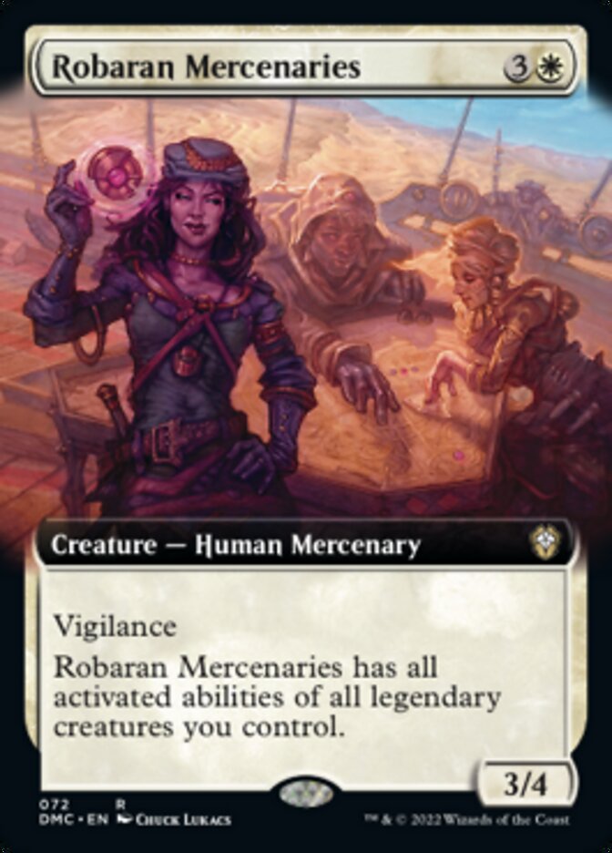 Robaran Mercenaries (Extended Art) [Dominaria United Commander] | Impulse Games and Hobbies