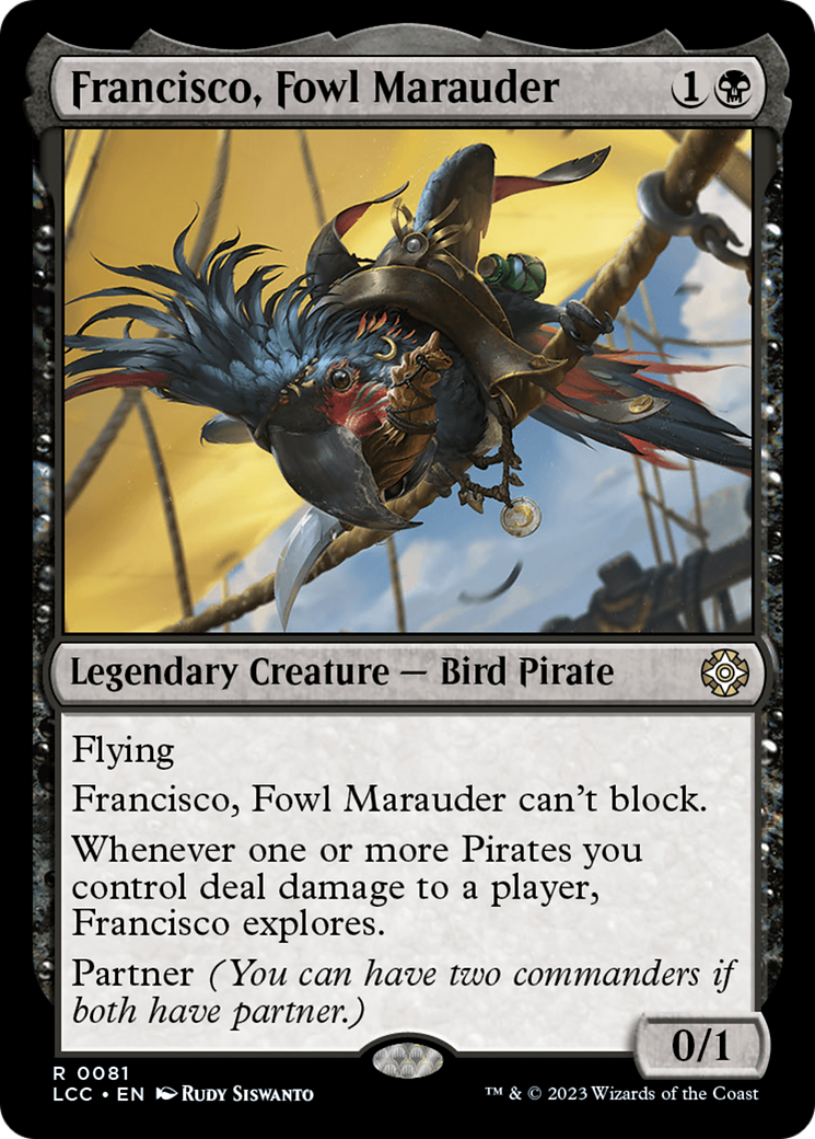 Francisco, Fowl Marauder [The Lost Caverns of Ixalan Commander] | Impulse Games and Hobbies