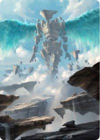 Celestial Colonnade Art Card [Zendikar Rising Art Series] | Impulse Games and Hobbies