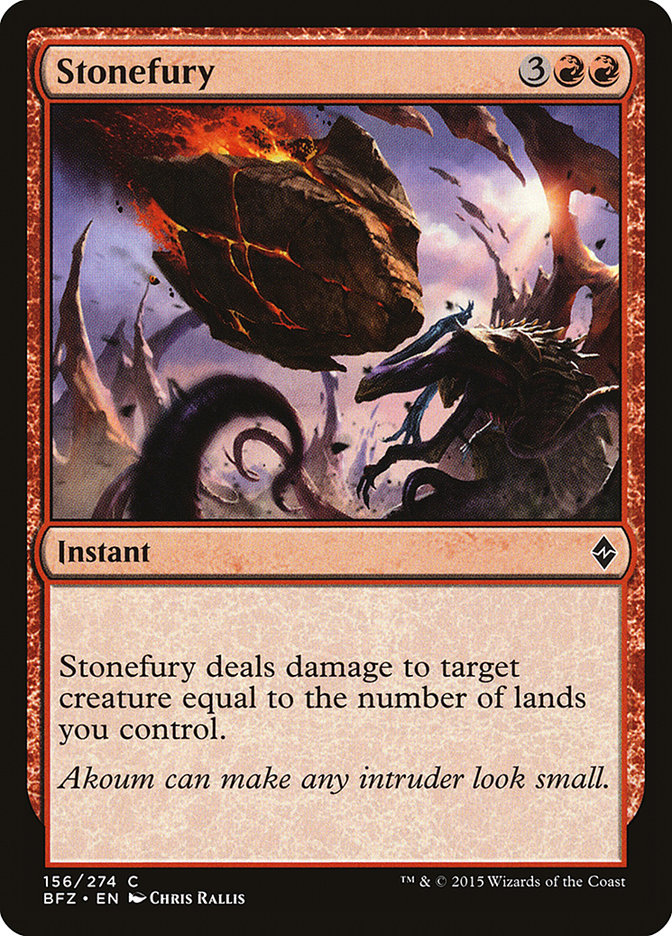 Stonefury [Battle for Zendikar] | Impulse Games and Hobbies