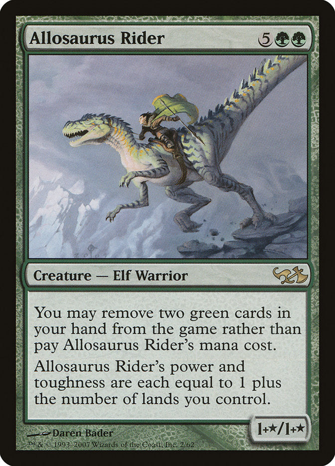 Allosaurus Rider [Duel Decks: Elves vs. Goblins] | Impulse Games and Hobbies