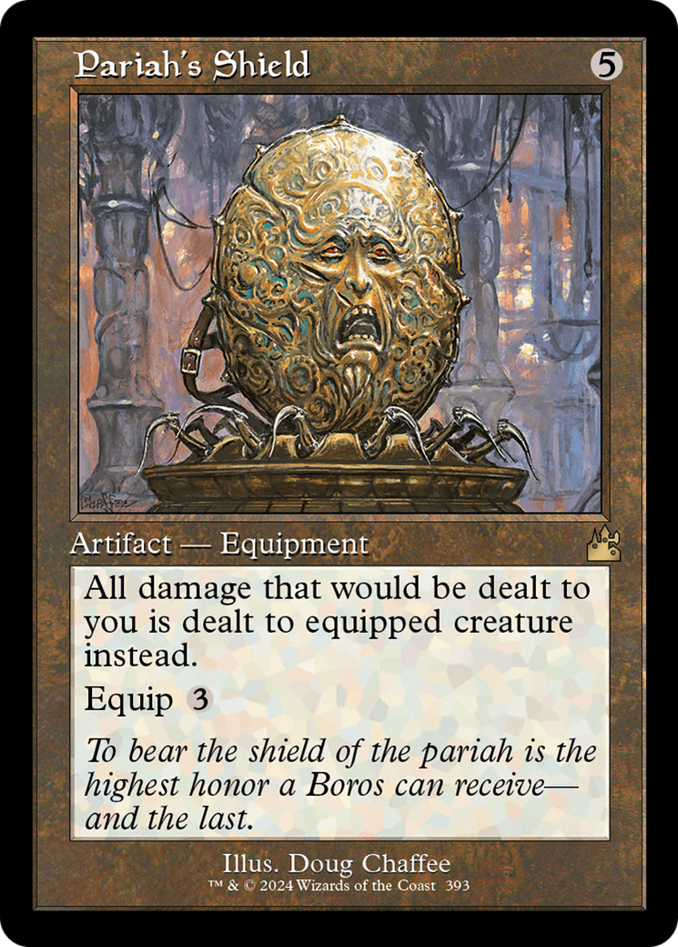 Pariah's Shield (Retro Frame) [Ravnica Remastered] | Impulse Games and Hobbies