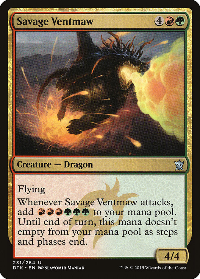 Savage Ventmaw [Dragons of Tarkir] | Impulse Games and Hobbies