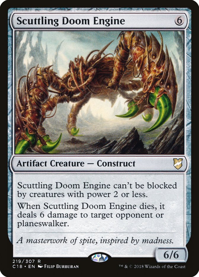 Scuttling Doom Engine [Commander 2018] | Impulse Games and Hobbies