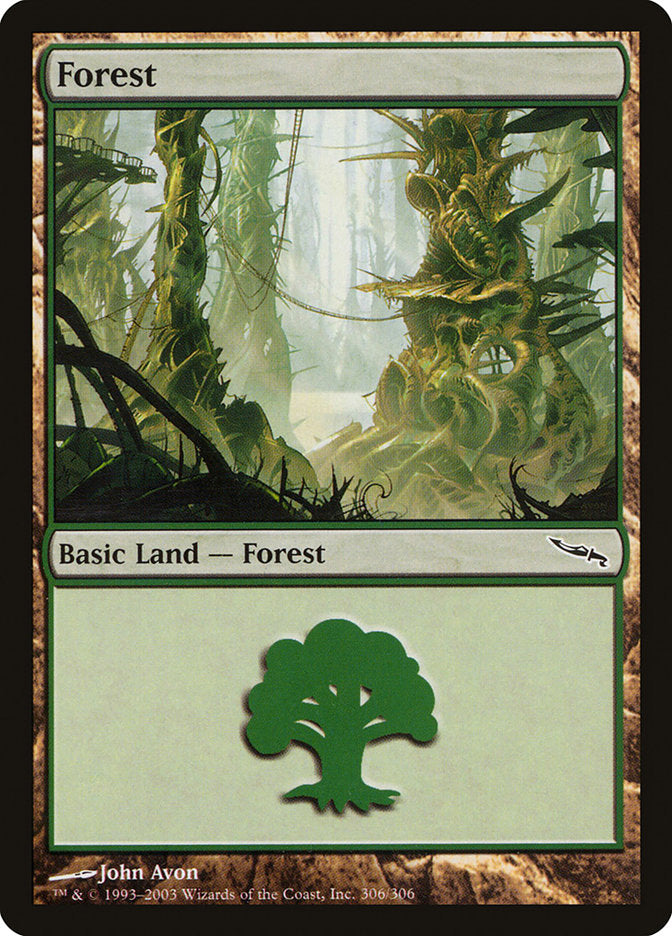 Forest (306) [Mirrodin] | Impulse Games and Hobbies